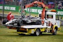 توقف التجارب الرسمية في جائزة إيطاليا بسبب حادث تحت الأمطار