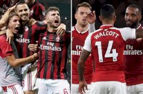 الانظار شاخصة نحو ميلان و أرسنال في