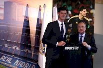ريال مدريد يقدم حارسه الجديد كورتوا لوسائل الإعلام