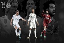 جائزة لاعب العام في أوروبا تنحصر بين رونالدو ومودريتش وصلاح