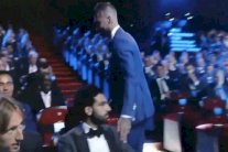 محمد صلاح يتجاهل راموس في حفل جوائز الاتحاد الأوروبي