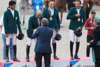 ذهبية أولى للسعودية في الفروسية بدورة الألعاب الآسيوية 2018