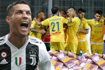 راتب رونالدو في يوفنتوس يعادل ثلاثة أضعاف رواتب لاعبي فروزينوني