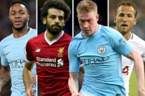 محمد صلاح يلاحق دي بروين في ترتيب أفضل لاعبي 