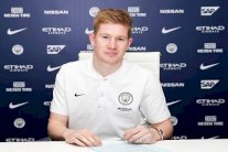 دي بروين يمدد عقده مع مانشستر سيتي حتى 2023