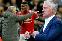 ديشان غير قلق من توتر العلاقة بين بوغبا ومورينيو