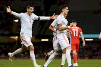 إسبانيا تسحق ويلز في كارديف بينها ثنائية لألكاسير