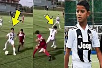 ابن رونالدو يواصل نثر سحره في الملاعب الإيطالية