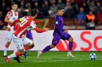 انتصار تاريخي للنجم الاحمر على ليفربول في دوري الأبطال