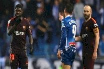 أومتيتي يتعرض للعنصرية في ديربي كتالونيا