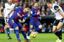 برشلونة يفوز على فالنسيا في ذهاب نصف نهائي كأس ملك إسبانيا لكرة القدم