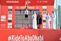 منصة المانية للمرحلة الثالثة من طواف أبوظبي