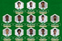 تشكيلة السعودية لمباراتيها الوديتين مع مولدافيا والعراق