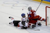 خسارة رابعة لفريق الكوريتين المشترك في هوكي الجليد