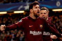 هدف ميسي يمنح برشلونة التعادل أمام تشيلسي في دوري أبطال أوروبا