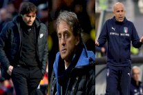 منصب مدرب المنتخب الإيطالي بين كونتي ومانشيني ودي بياجيو