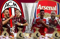 مواجهة أرسنال وميلان القارية تبلغ قيمتها المالية 832 مليون يورو