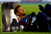 إصابة نيمار تثير الشكوك حول مشاركته ضد ريال مدريد