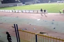 شغب يعقب مباراة الرمثا وشباب الأردن