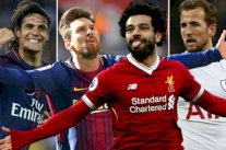 ميسي وصلاح يلتحقان بكافاني وكين في صدارة هدافي الدوريات الأوروبية