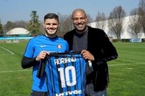 أدريانو يتوقع قيادة إيكاردي إنتر ميلان لبلوغ دوري الأبطال