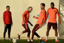 بوسكيتس يعاود التدريب مع برشلونة قبل لقاء روما