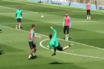 أكثر من 3 ملايين مشاهد لهدف رونالدو في تدريبات ريال مدريد