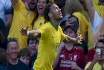 نيمار التقى ممثلًا لريال مدريد في ليفربول