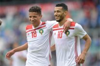 فوز المغرب على إستونيا في ختام تحضيراته للمونديال