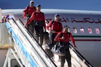 بعثة منتخب المغرب تحل بروسيا للمشاركة في المونديال
