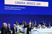 الملف المشترك لأمريكا والمكسيك وكندا يفوز باستضافة كأس العالم 2026