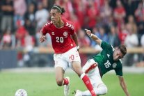 فوز الدنمارك على المكسيك استعدادا للمونديال