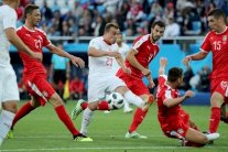 سويسرا تخطف الفوز من صربيا في الوقت القاتل