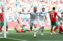 رأسية رونالدو تقصي المغرب عن كأس العالم 2018
