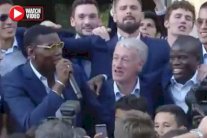 ديشان وبوغبا يسخران من ميسي في احتفالات فرنسا