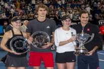 لقب ثالث قياسي لفيدرر في كأس هوبمان بفوز سويسرا على ألمانيا