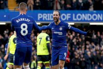 توتنهام ثانيا مؤقتا وهيغواين يفتتح رصيده مع تشلسي