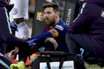 شكوك حول مشاركة ميسي في الجزء الأول من كلاسيكو الكأس