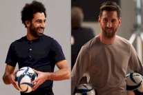 محمد صلاح يتحدى ميسي في إعلان تجاري