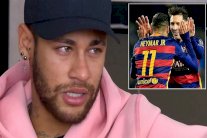 نيمار يحبس دموعه عند حديثه عن ميسي في مقابلة تلفزيونية