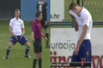 طرد لاعب احتفل بالتسجيل على طريقة سيميوني ورونالدو