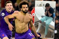 مشجع لليفربول يتعرض لإصابة بالغة بعد احتفاله بهدف صلاح في ساوثهامبتون !