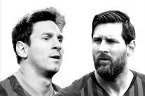 مقارنة بين أهداف ميسي مع لحية ومن دونها