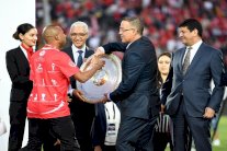 الوداد البيضاوي يتسلم درع بطولة المغرب لكرة القدم