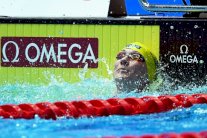 ذهبية 50 م فراشة لسيوستروم وبرونزية للمصرية عثمان في مونديال السباحة