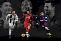 ميسي، رونالدو وفان دايك مرشحون لجائزة أفضل لاعب في أوروبا