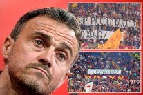 جماهير روما تواسي لويس انريكي في وفاة ابنته