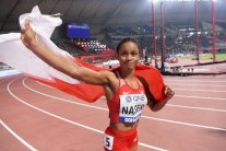 البحرينية عيد ناصر تنال ذهبية 400 م