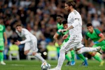 راموس يسجل للموسم 16 على التوالي في فوز ساحق لريال مدريد على ليغانيس