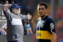 منافسة رياضية بنكهة سياسية بين مارادونا وريكيلمي في انتخابات بوكا